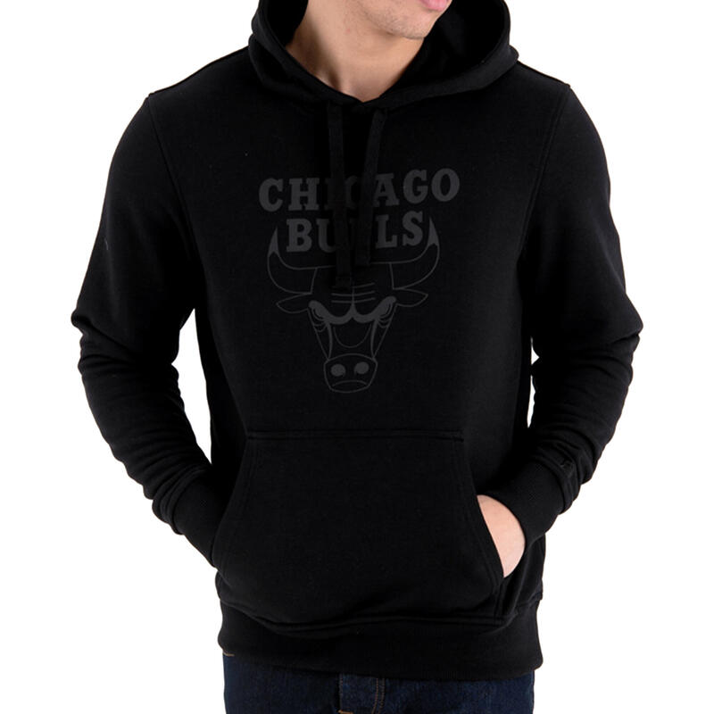Sweat capuche New Era avec logo de l'équipe Chicago Bulls