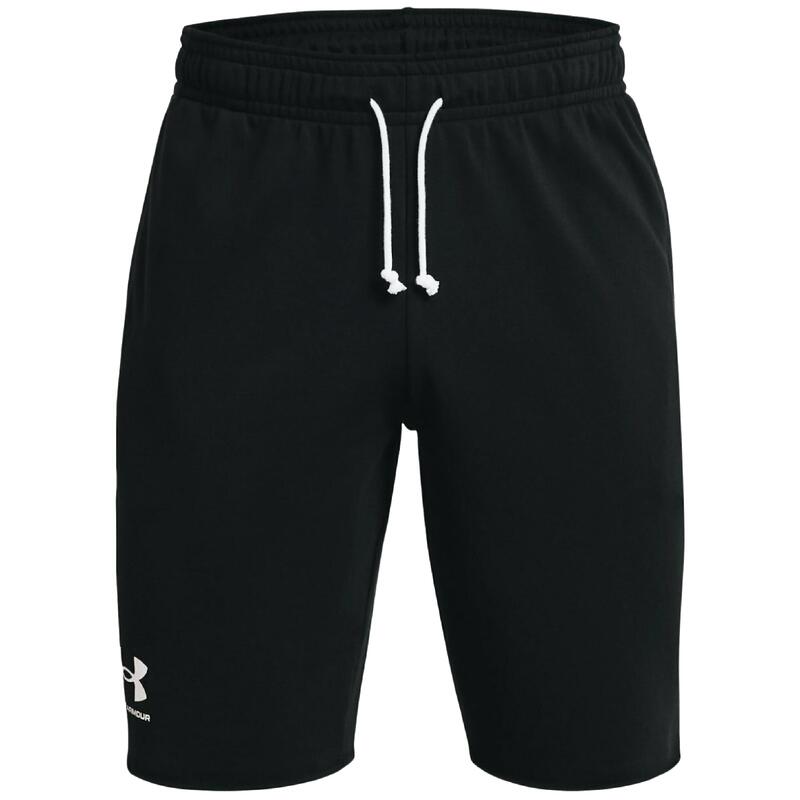 Bermudas Under Armour Rival Terry, Negro, Hombre