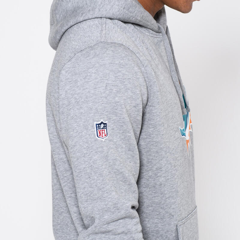 Sweat   capuche New Era  avec logo de l'équipe Miami Dolphins