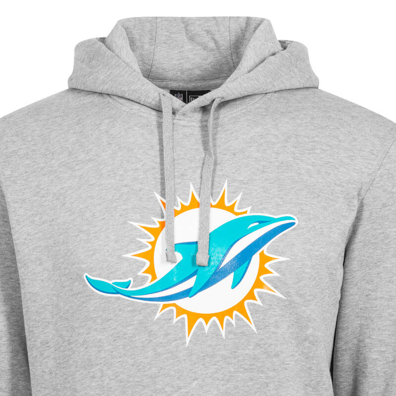 Sweat   capuche New Era  avec logo de l'équipe Miami Dolphins