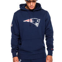 Sweat à capuche New Era avec logo de l'équipe New England Patriots