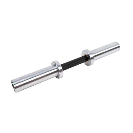 Barre d’haltère "Loadable Dumbbell" Ø 50mm + 2 stop disques GladiatorFit