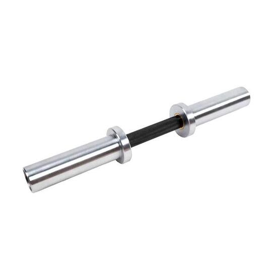 Barre d’haltère "Loadable Dumbbell" Ø 50mm + 2 stop disques GladiatorFit