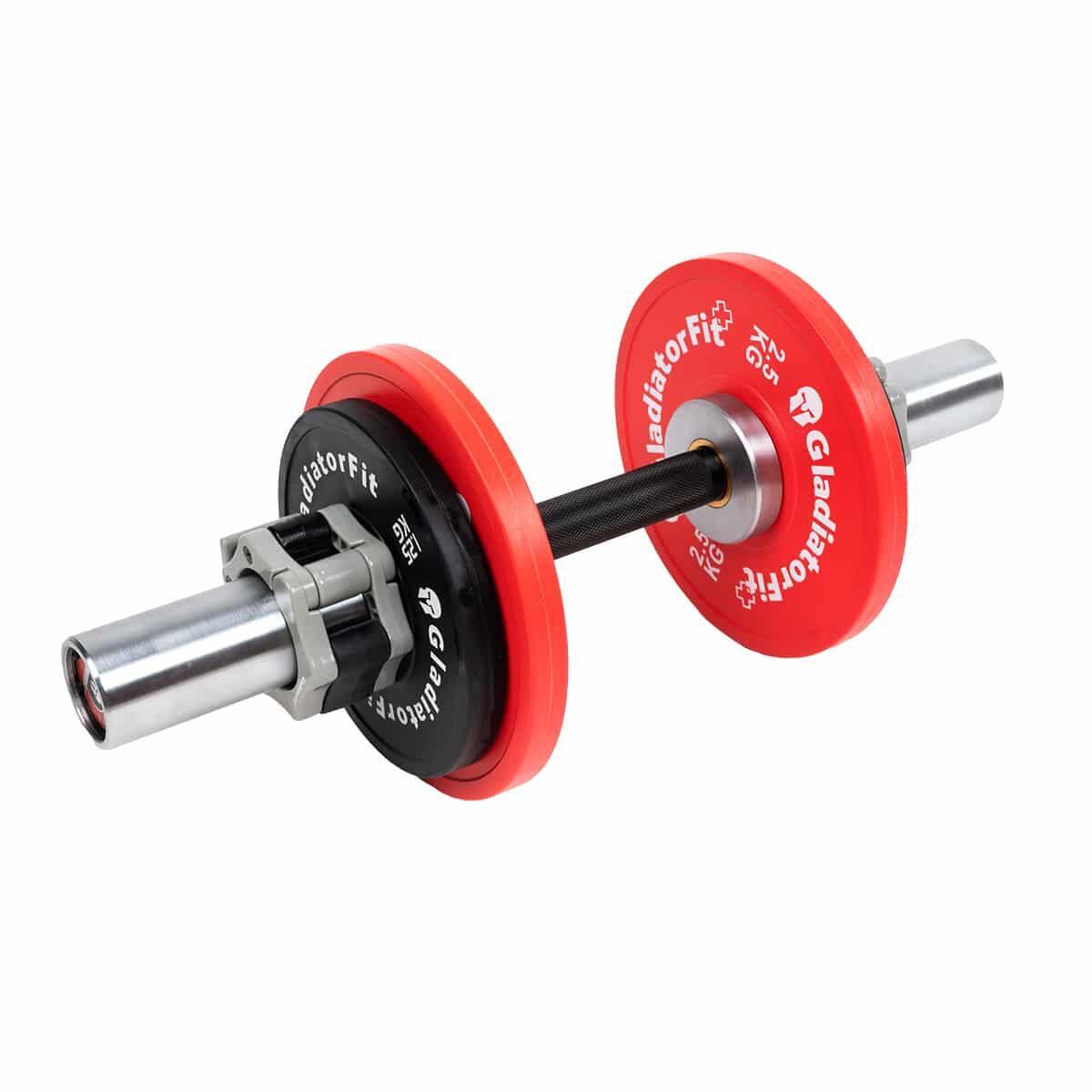 Loadable Dumbbell Ø 50mm + 2 stop discs