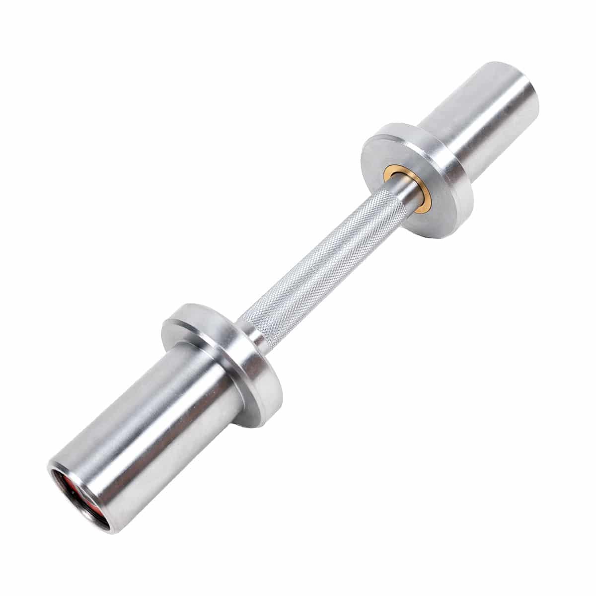 Gladiatorfit - Barre D’haltère "loadable Dumbbell" Ø 50mm + 2 Stop Disques Gladiatorfit - Barre De Musculation - Gris|violet - 4 Kg - Decathlon