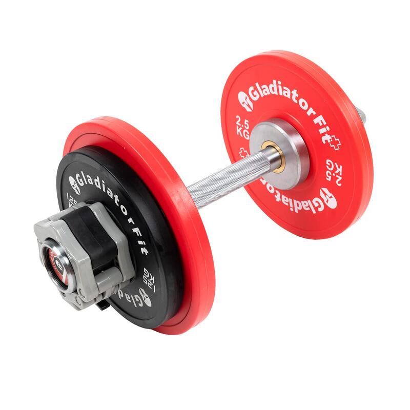 Hantelstange "Loadable Dumbbell" Ø 50mm + 2 Scheibenstopper