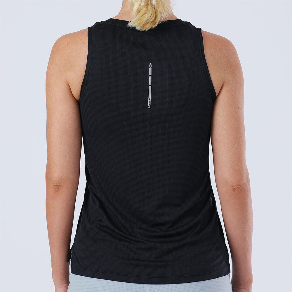FW5129 快乾運動背心| 超輕量| Toray面料| 女裝- 黑色- DECATHLON