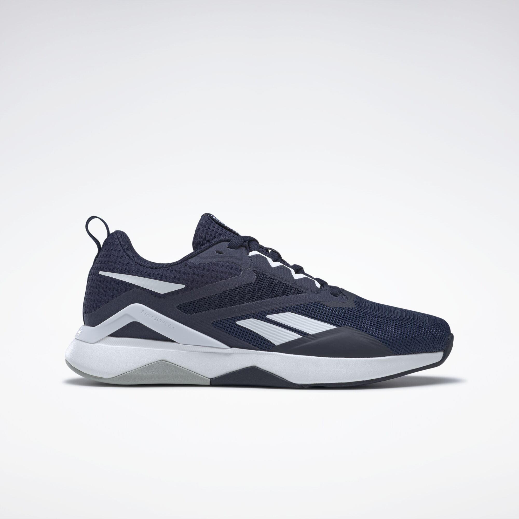 Reebok - Nanoflex Tr 2.0 - Chaussures De Sport - Blanc|bleu - Decathlon