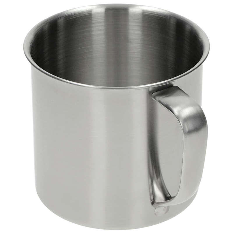 Kubek Turystyczny Mil-Tec 500 ml Srebrny