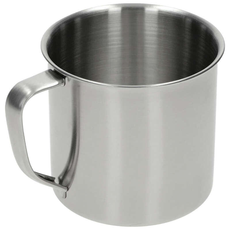 Kubek Turystyczny Mil-Tec 500 ml Srebrny