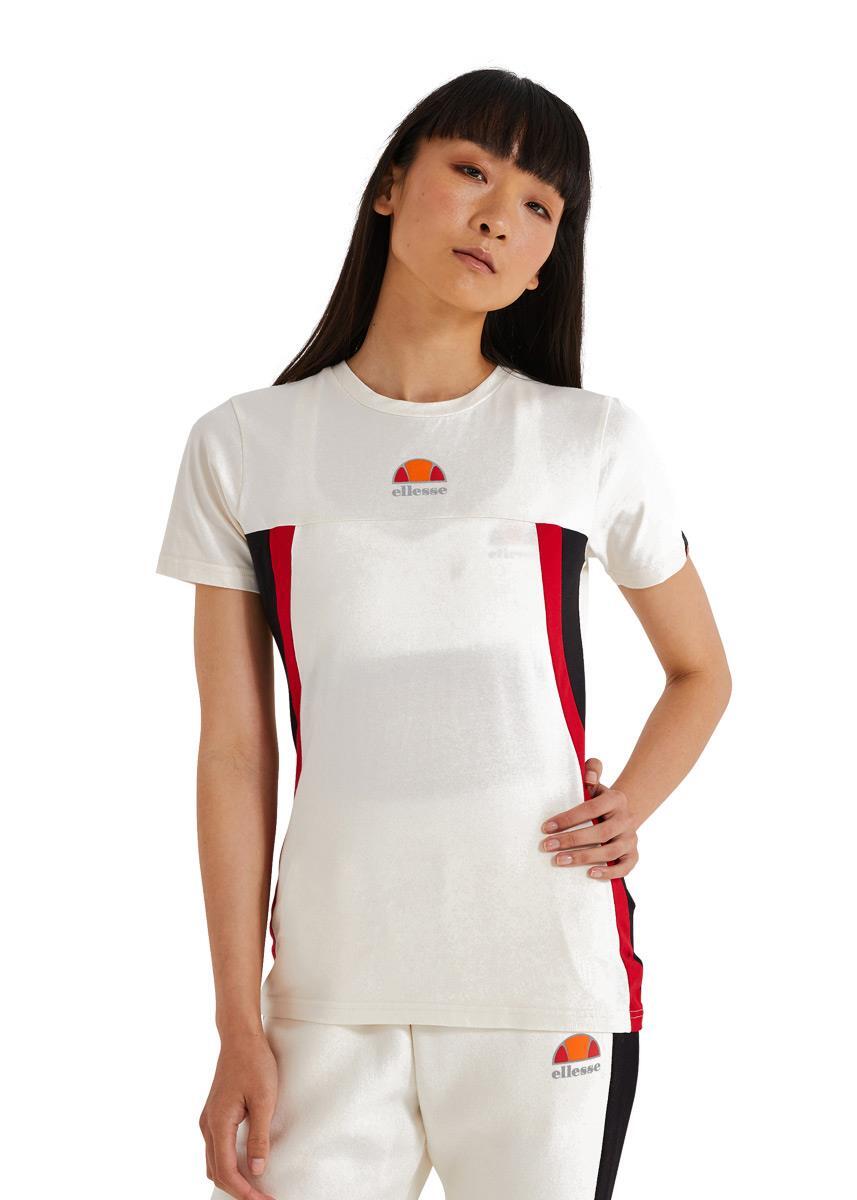 Ellesse Women's Frankia Tee - Off White 1/2