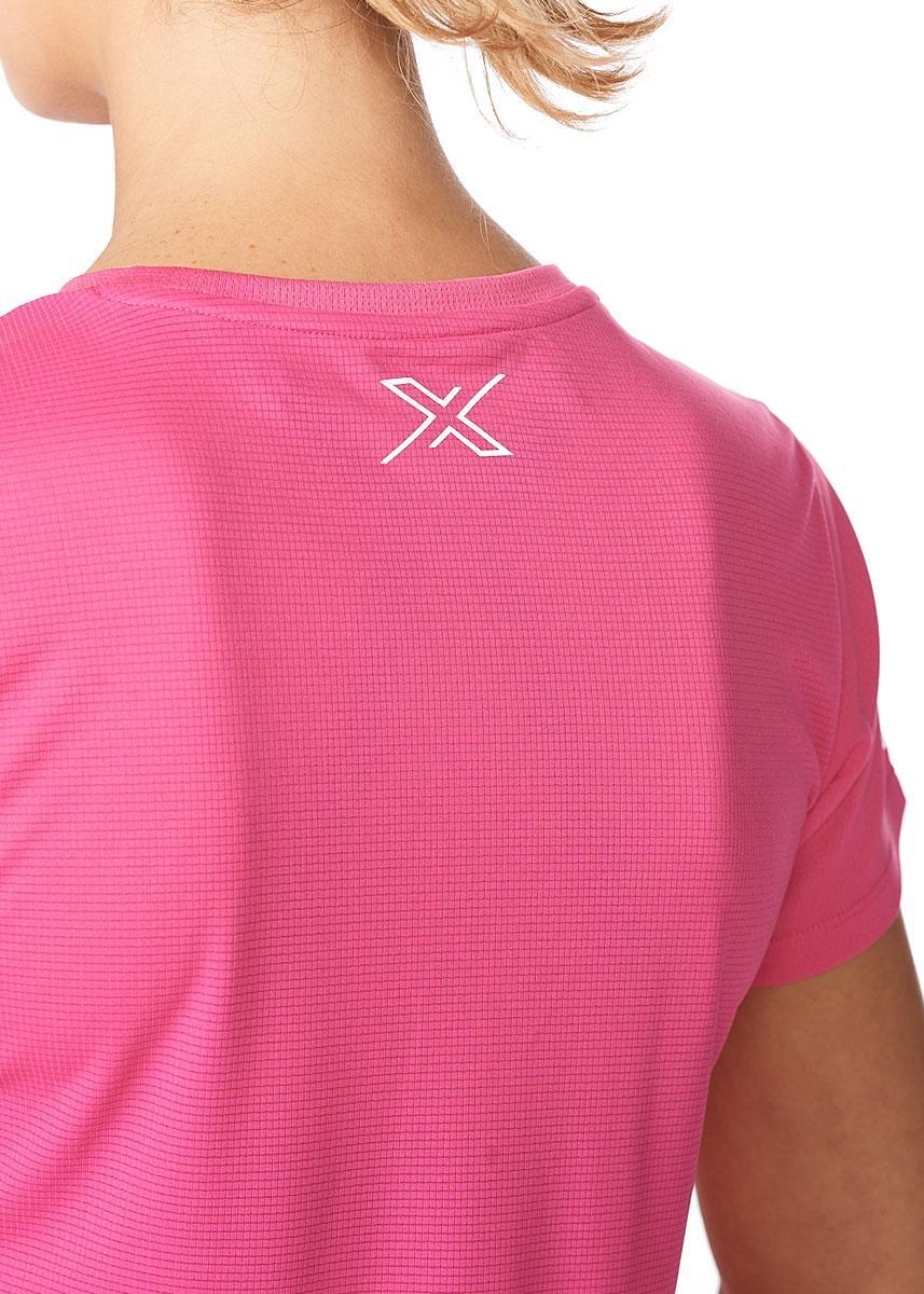 2XU Women's Aero T-Shirt - Magenta 4/4