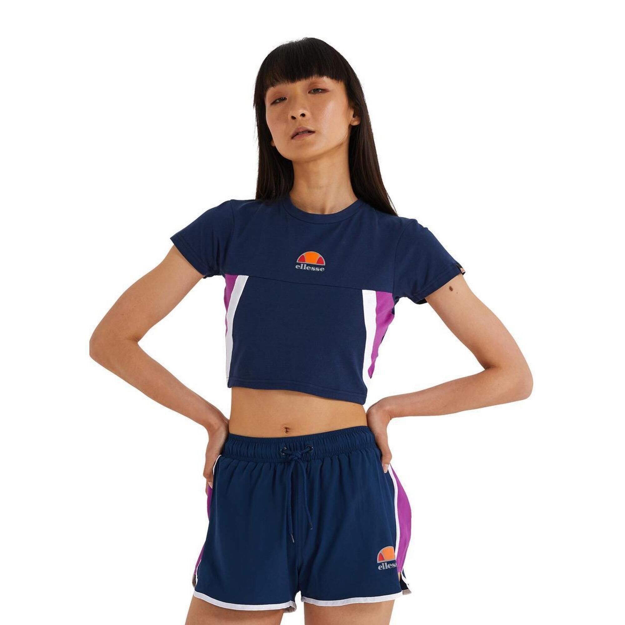 ELLESSE Ellesse Women's Mathia Crop T-Shirt - Navy