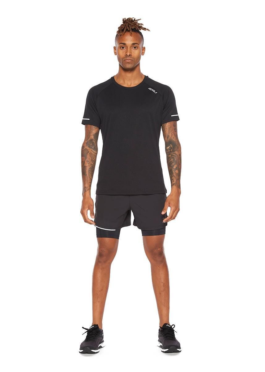 2XU 2XU Men's Aero T-Shirt - Black