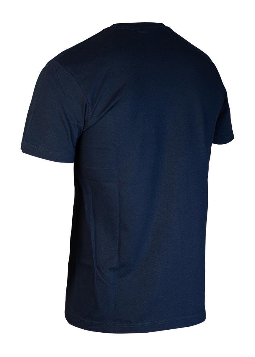 Akron Lena Cotton T-shirt - Navy Blue 4/4