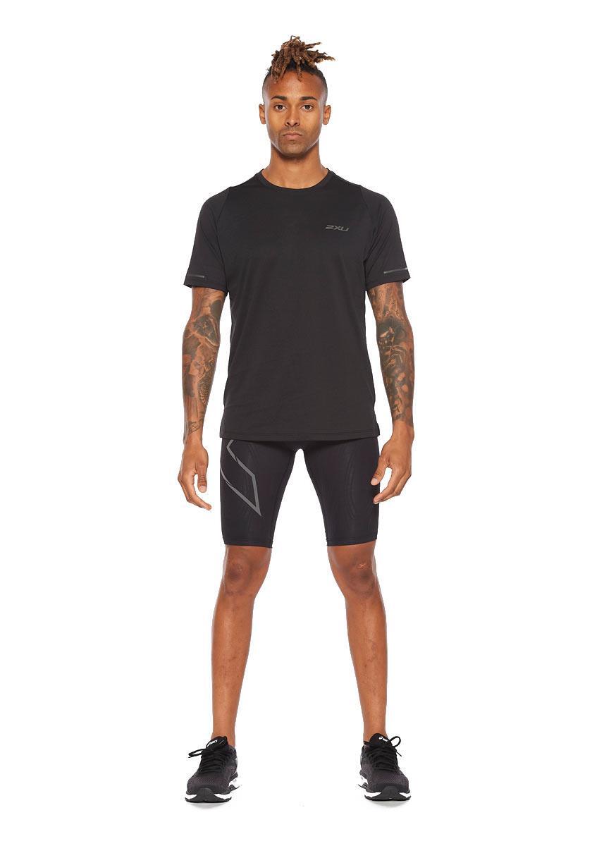 2XU 2XU Men's Light Speed Tech Tee - Black