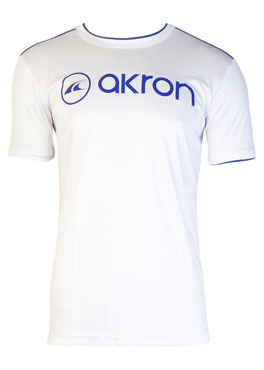 Akron Denis Technical T-shirt - White / Royal Blue 5/5