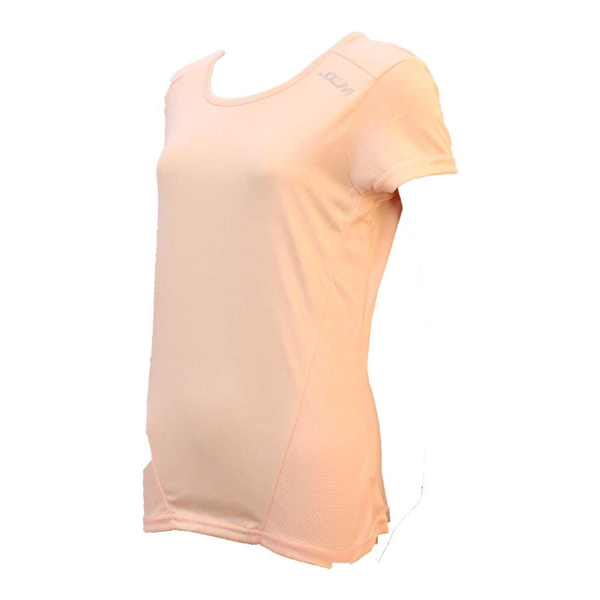 Joluvi Women's Spitt T-Shirt - Coral Pink 1/2