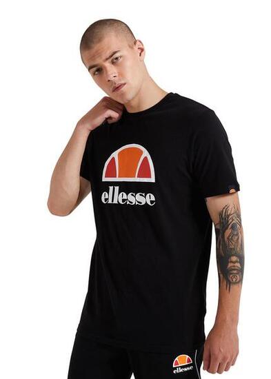 Herren Kurzarm-T-Shirt Ellesse Dyne Schwarz