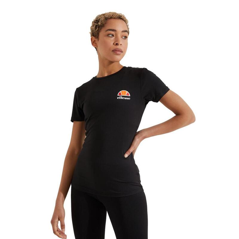 Camiseta de Manga Corta Mujer Ellesse Setri Negro