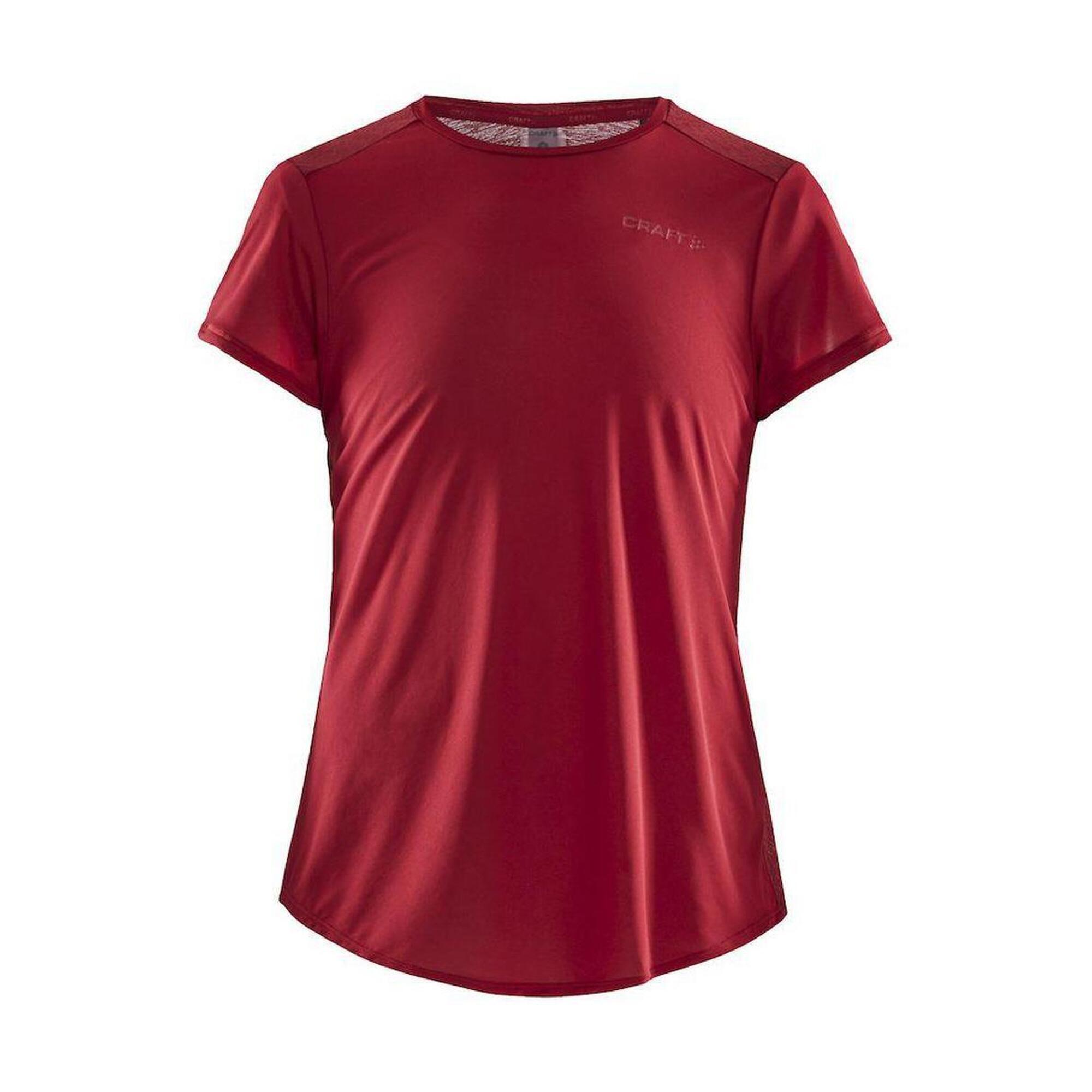 Craft Women's Charge Short Sleeve T-Shirt - Red 1/1