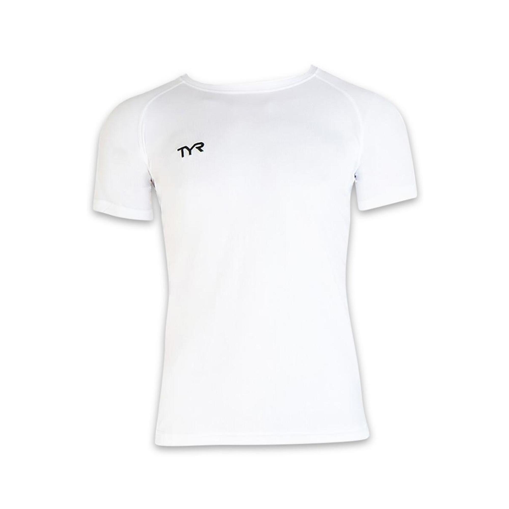 TYR Kid's Tech Tee - White 1/1