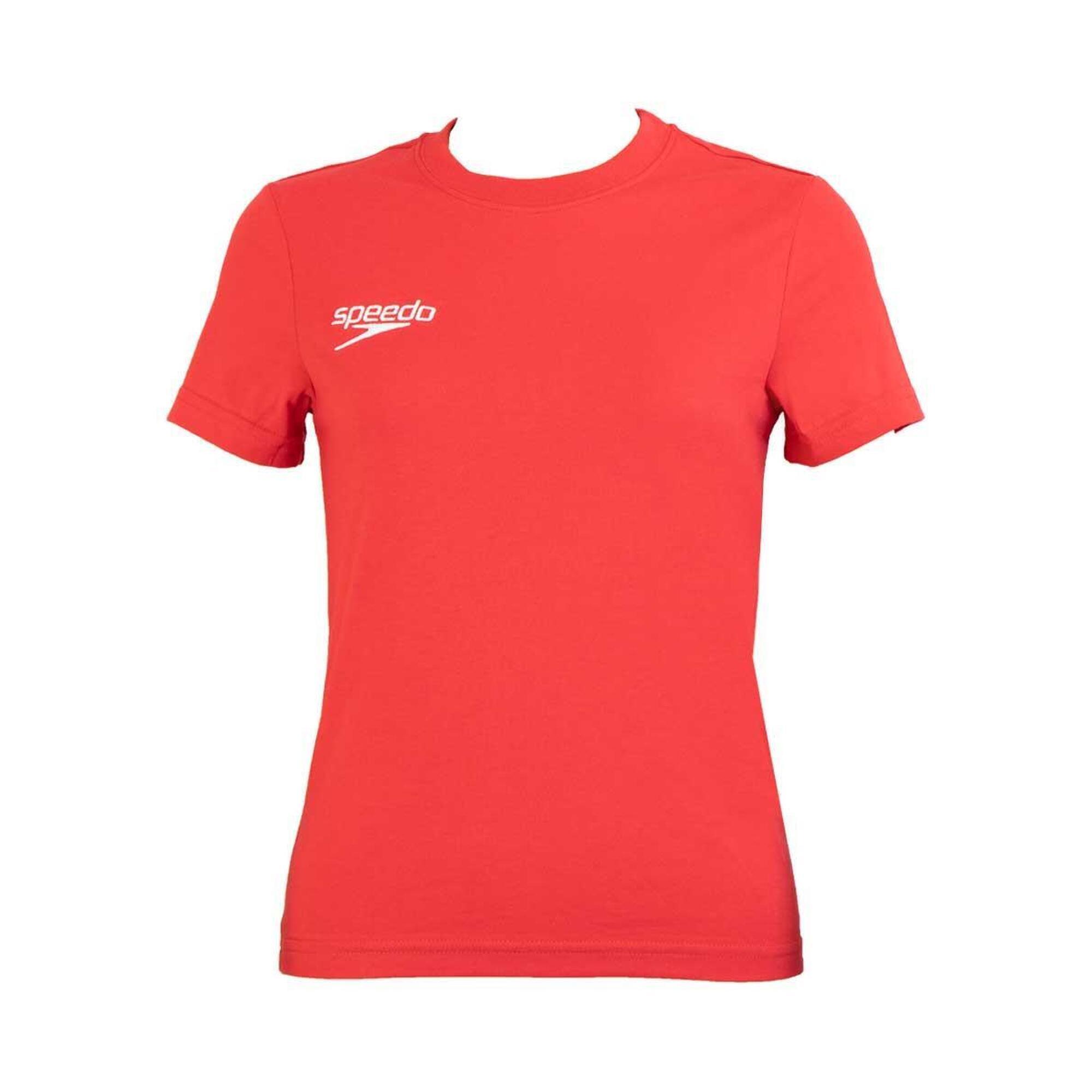 SPEEDO Speedo Team Kit Junior Small Logo T-Shirt - Red