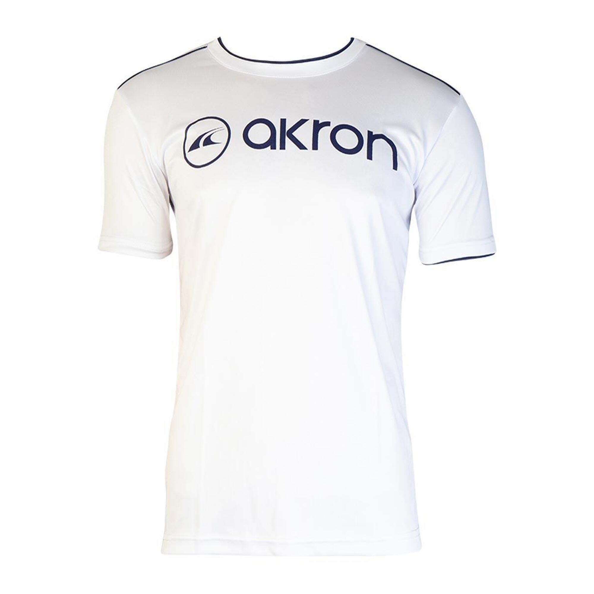 AKRON Akron Denis Technical T-shirt - White / Navy