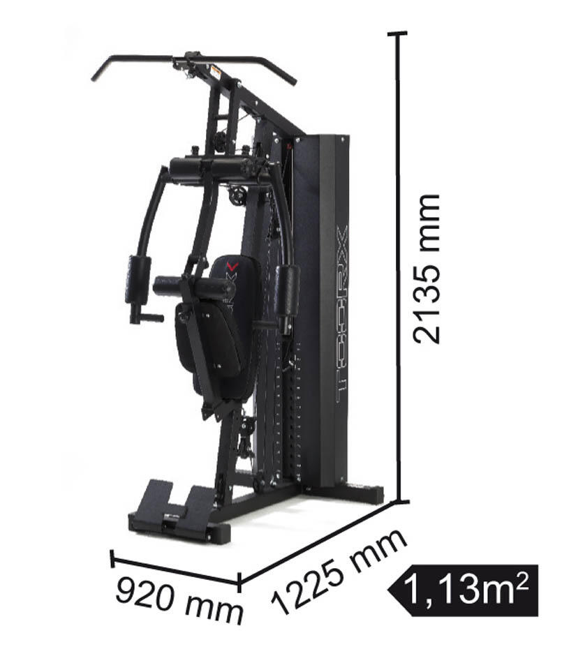 Home Gym - Bloque de musculación 102 kg - MSX-70 3/5
