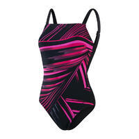 Maillot de bain 1 pièce imprimé forme femme Speedo Amberglow
