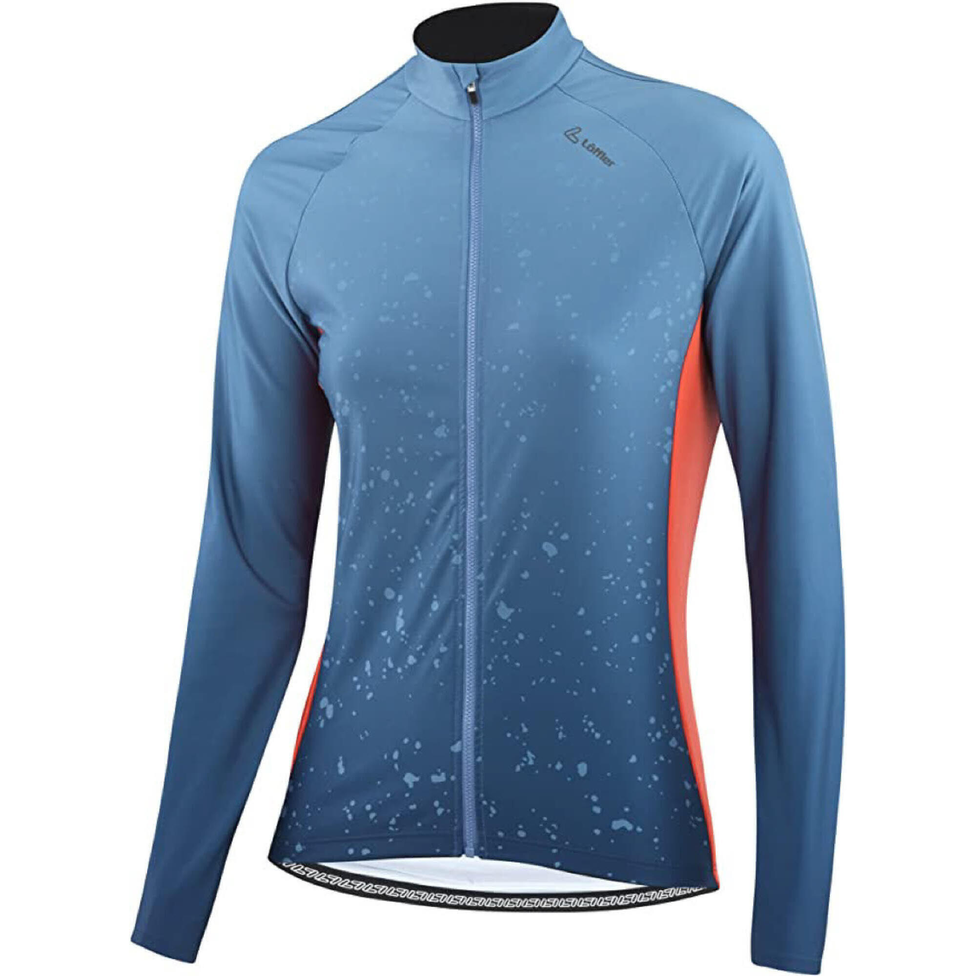Chemise de cyclisme manches longues W Bike L / s Jersey Dirt femme-Bleu 1/5