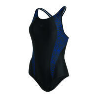 Maillot de bain 1 pièce à panneau femme Speedo Allov