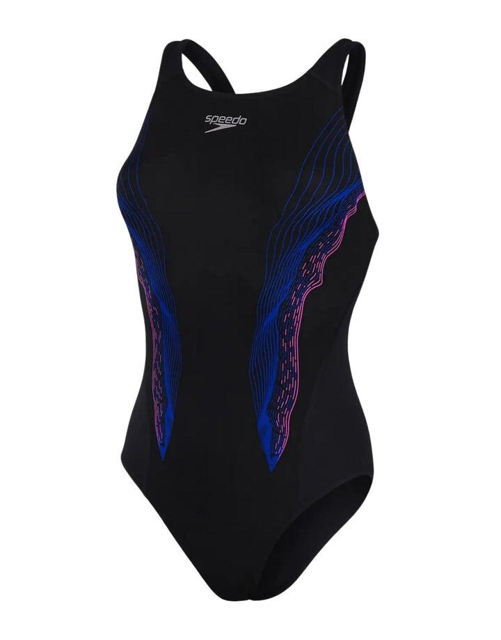 Maillot de bain 1 pièce femme Speedo Eco+ Placem Recordbr 4/5