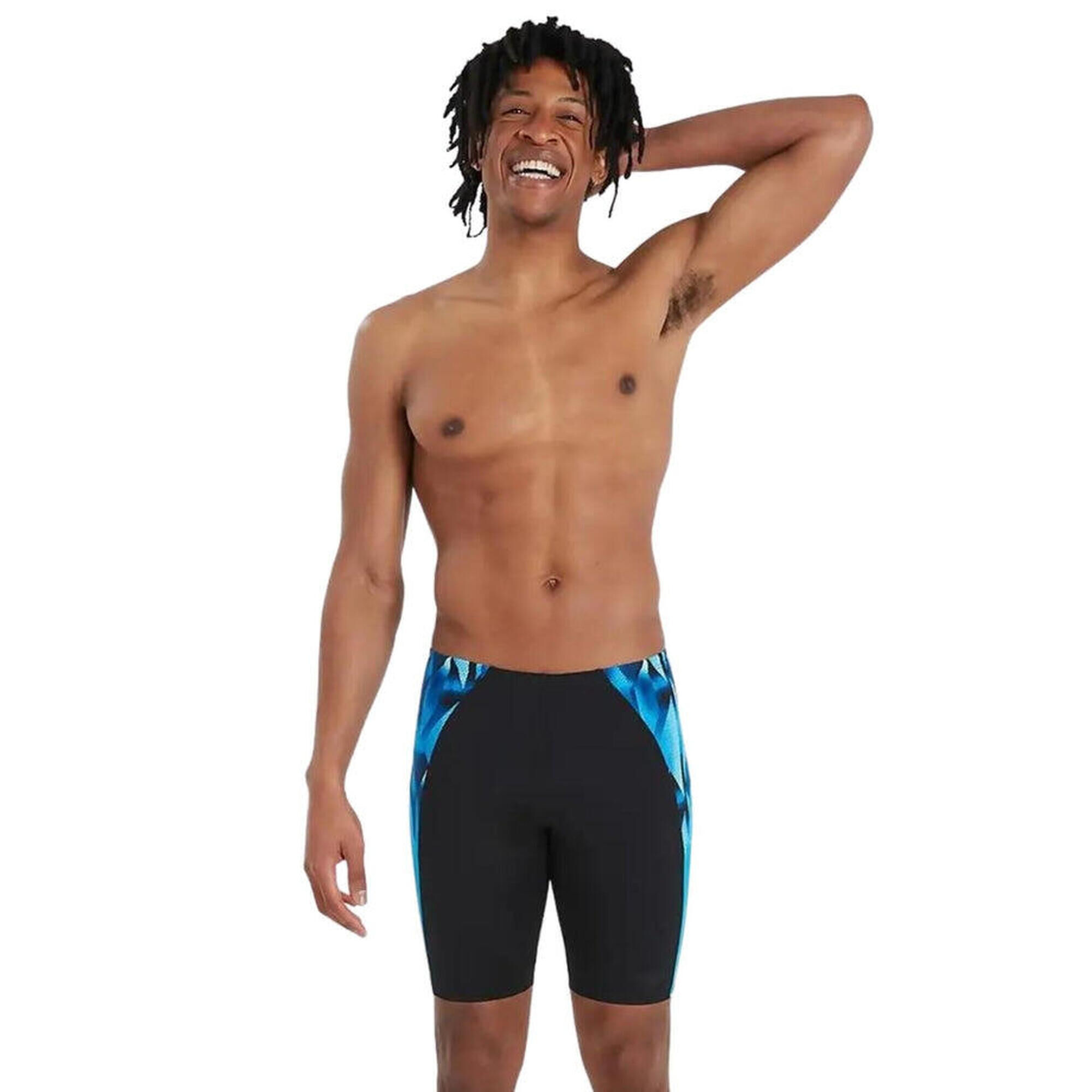 SPEEDO Speedo ECO Endurance Plus Splice Jammer - Black/Blue