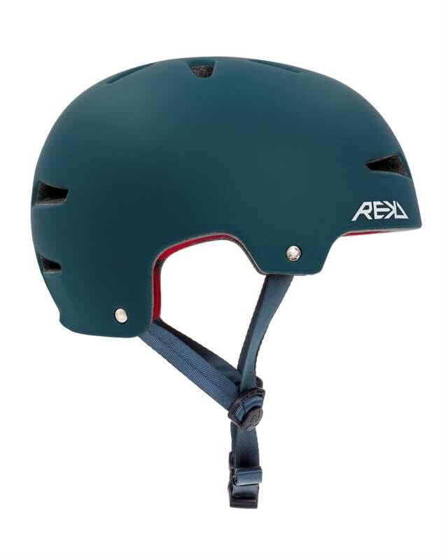 Skateboard helmet Rekd Junior Ultralite In-Mold Blue 2023 3/4