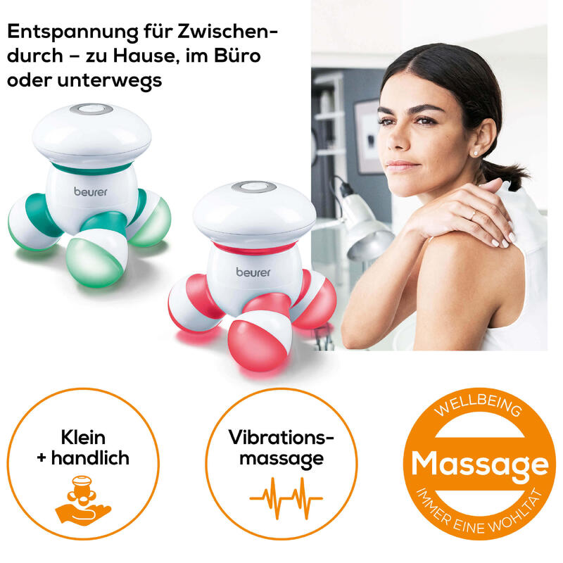 Beurer MG 16 Mini-Massagegerät sanfte Vibrationsmassage