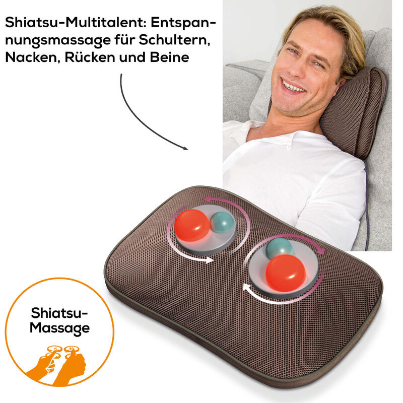 Coussin de massage Beurer Shiatsu MG 147