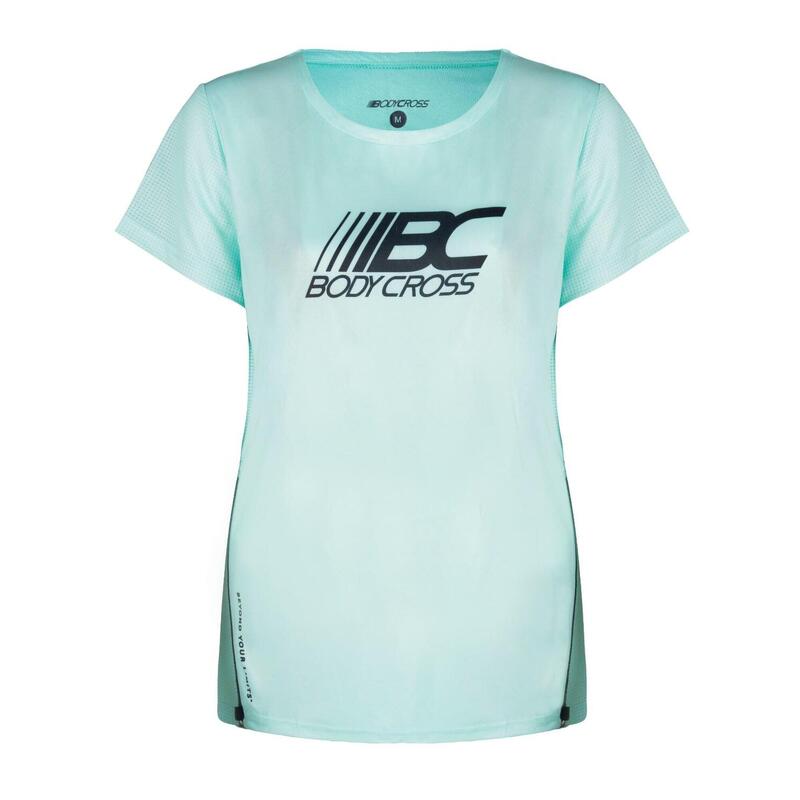Tricou ventilație maximă Femei Alergare ZIPRUN