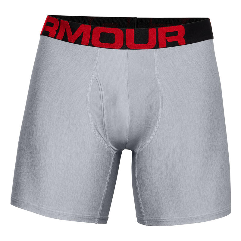 Calecon boxeur pour hommes Under Armour Charged Tech 6in 2 Pack