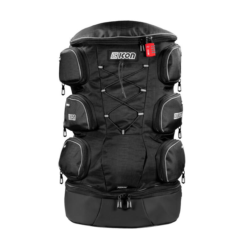 Mochila Podium Pro Ciclismo (Negro)