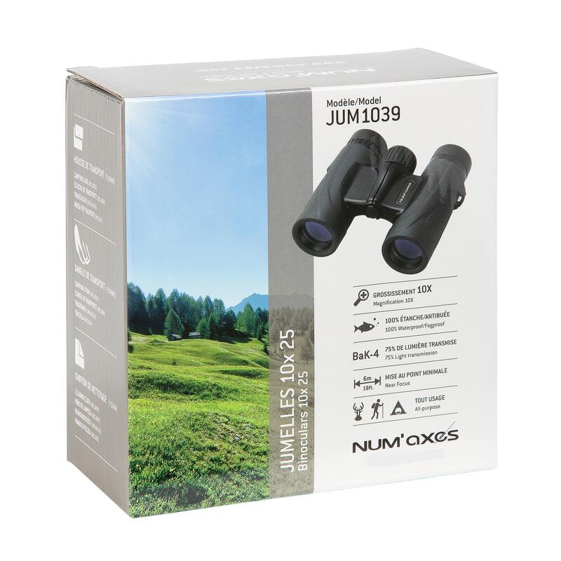 Binocolo nero 10 x 25 - JUM1039