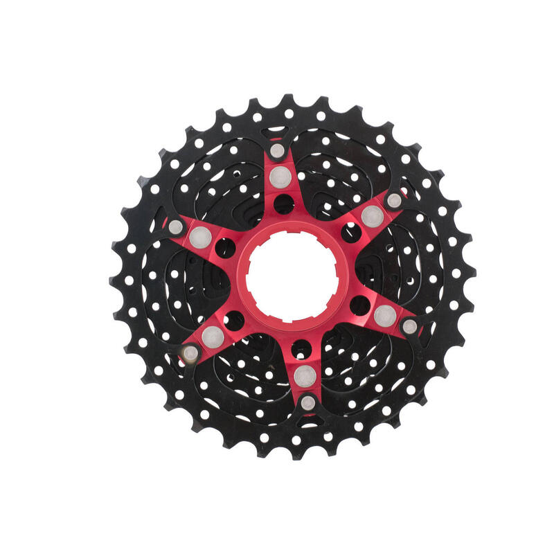 Cassette 11 Speed Csrx1 11-32T - Zwart/Rood