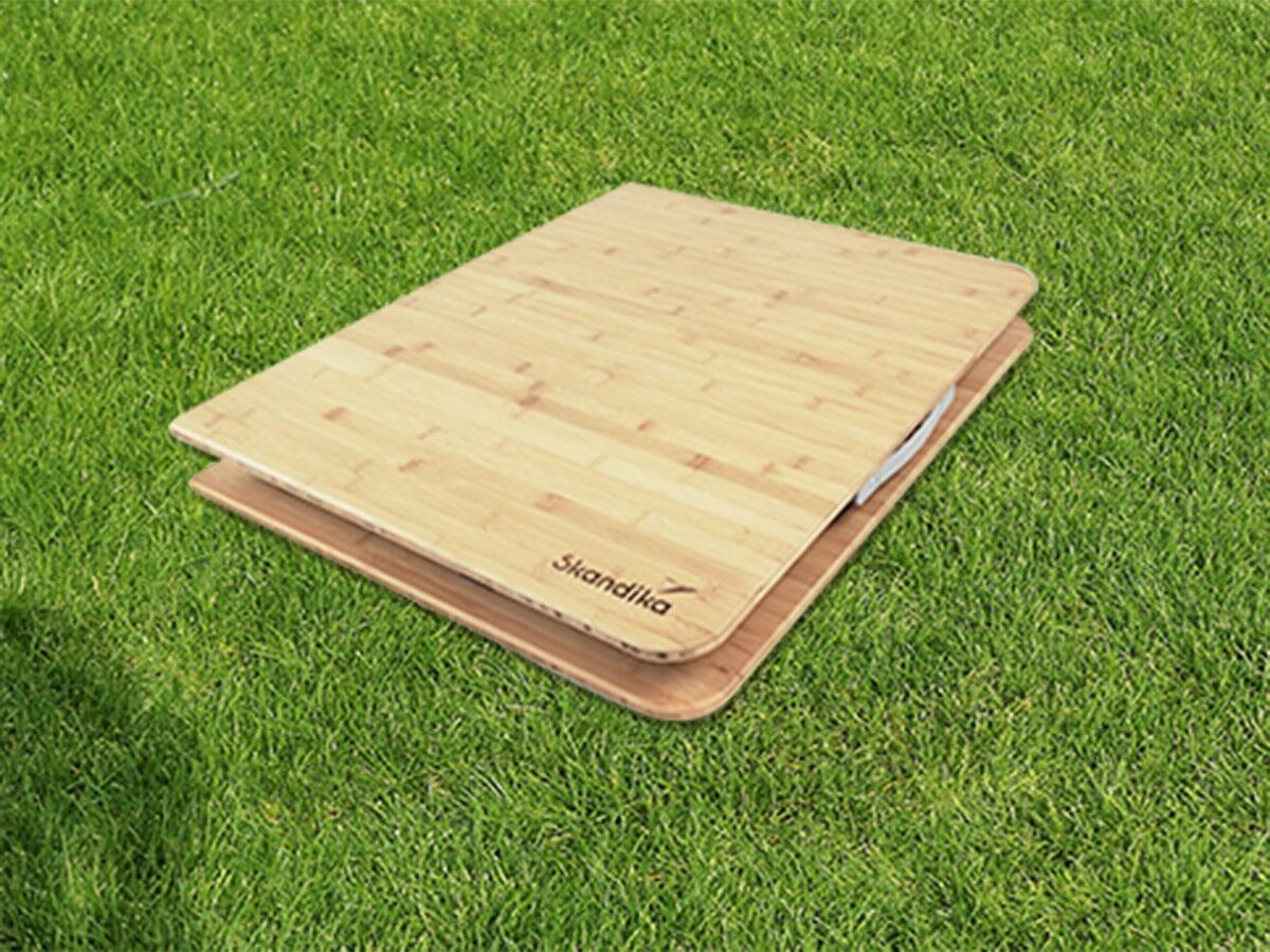 Segunda vita - Mesa de camping plegable Tolja - 120x70cm - altura regulable 6/7