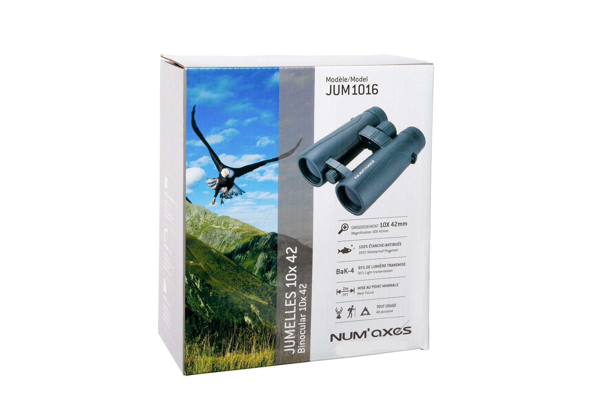 Binocolo nero 10 x 42 - JUM1016 4/4