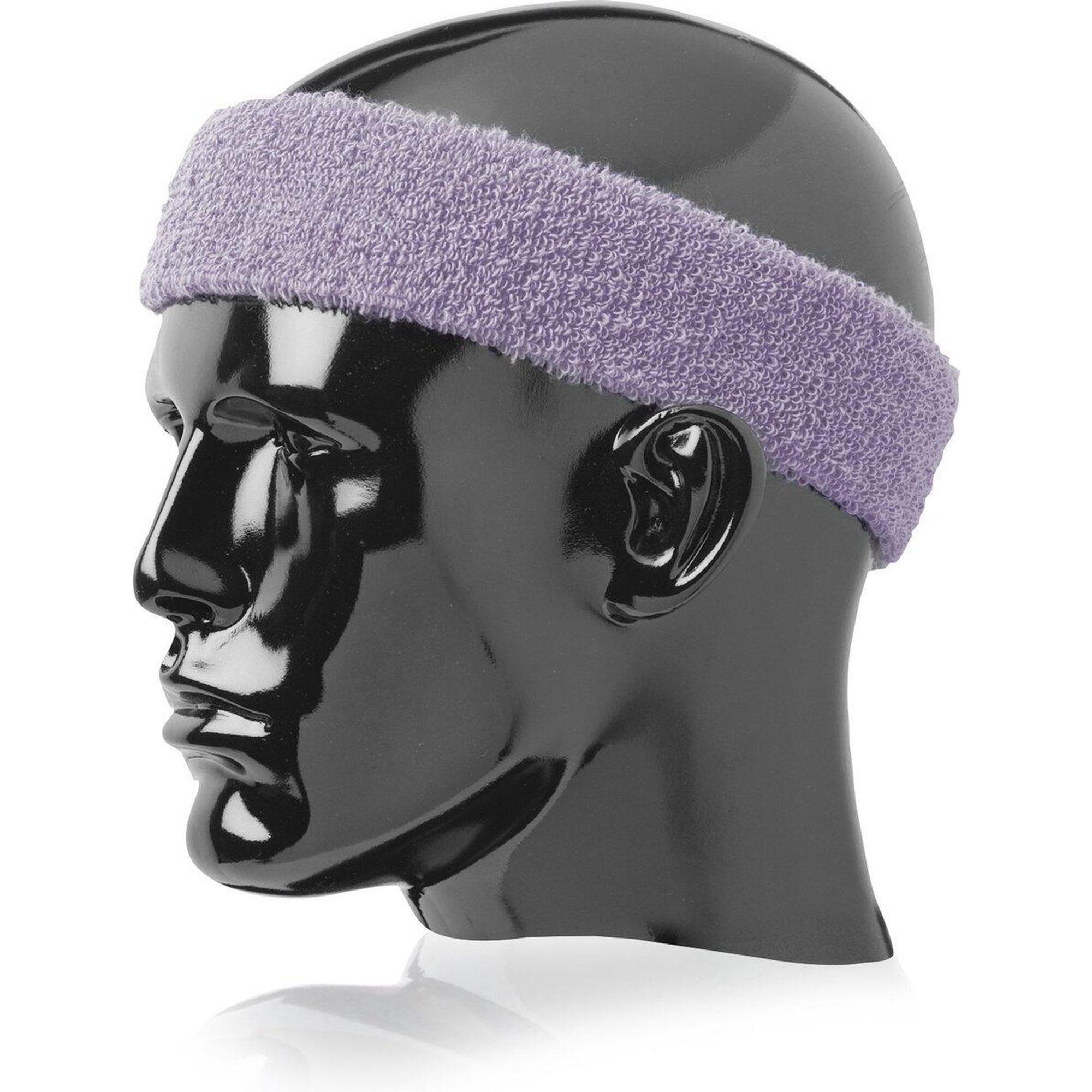 Lot de 3 bandeaux de sport en coton absorbant l'humidité et