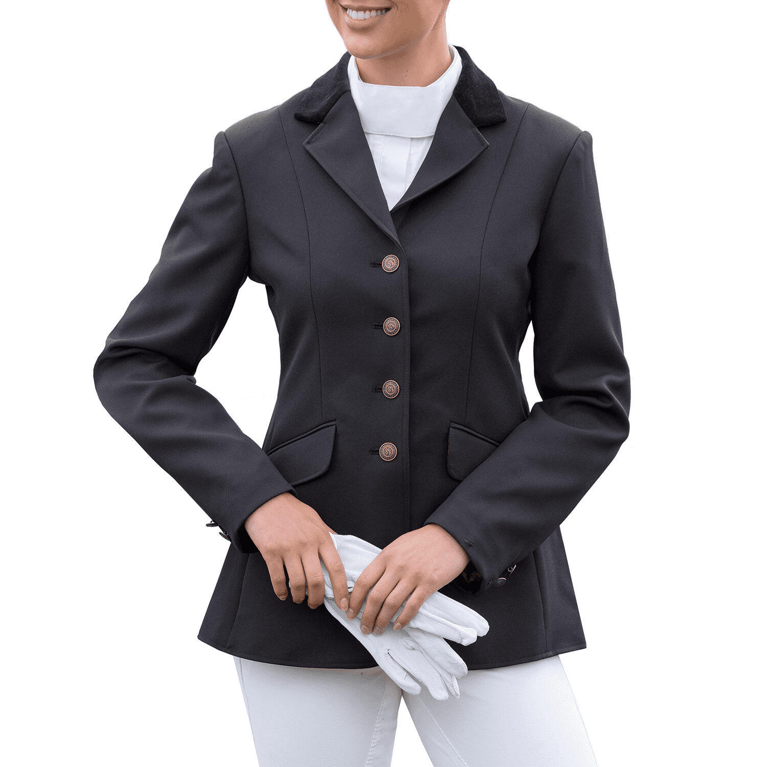 Giacca Da Competizione Donna Shires Aston Nero 3/4