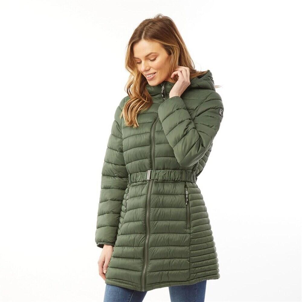 Doudoune Longue SANTUZZA Femme (Vert Kaki) 4/5