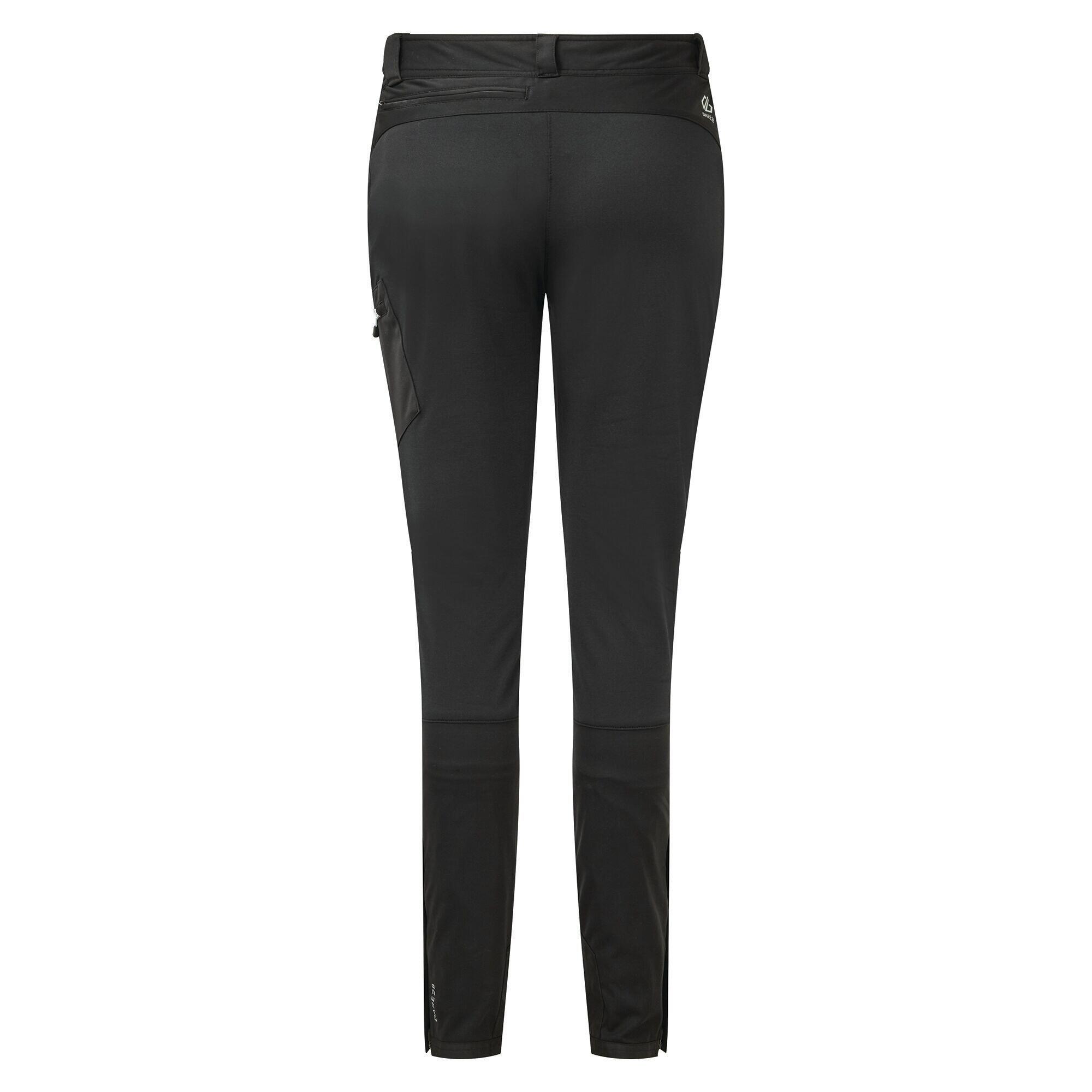 Womens/Ladies Nonstop Walking Trousers (Black) 2/4