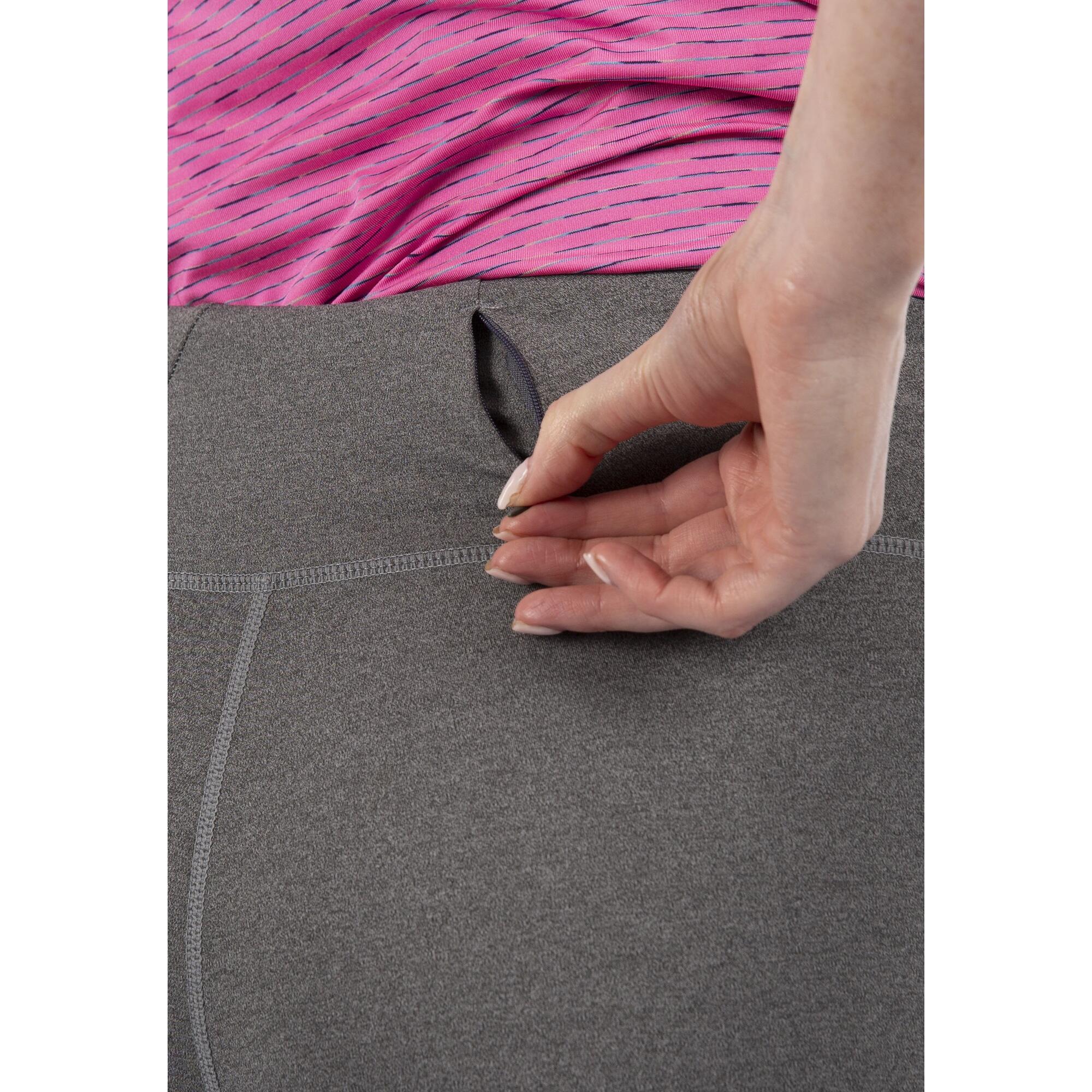 Womens/Ladies Vivien Leggings (Dark Grey Marl) 4/5