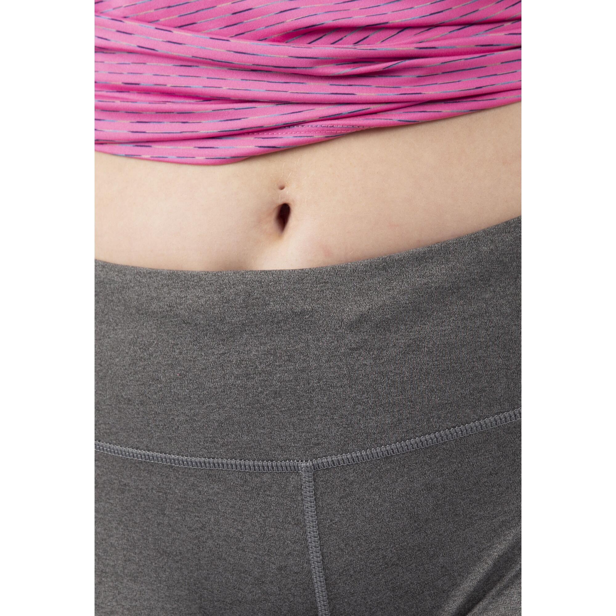 Womens/Ladies Vivien Leggings (Dark Grey Marl) 2/5